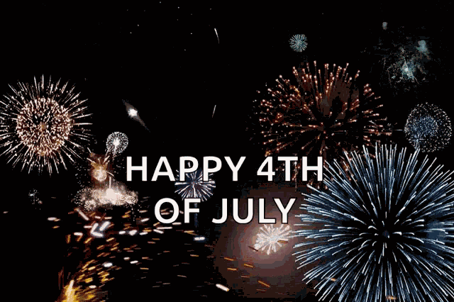 Happy4th Of July Fireworks GIF