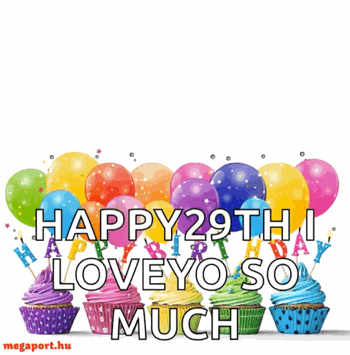 Happybirthday Balloons GIF