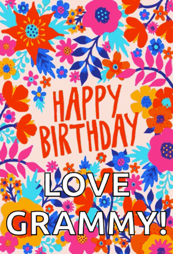 Happybirthday Flower GIF