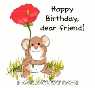 Happybirthday Happybirthdaydearfriend GIF