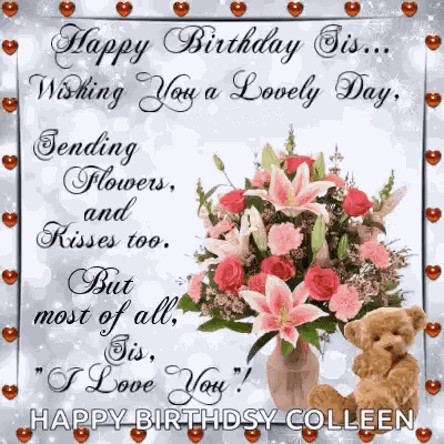 Happybirthdaysister Dearsister GIF