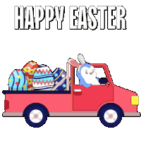 Happyeaster Pengu Sticker