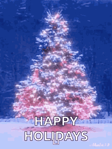 Happyholidays Christmastree GIF
