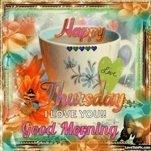 Happythursday Goodmorning GIF