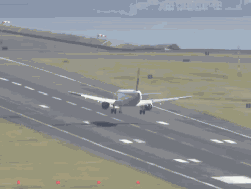Hard Landing Madeira GIF