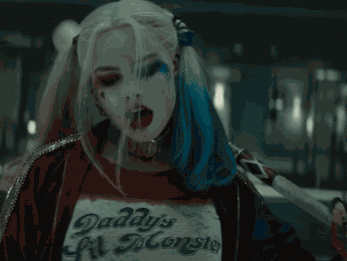Harley Quinn Margot Robbie GIF