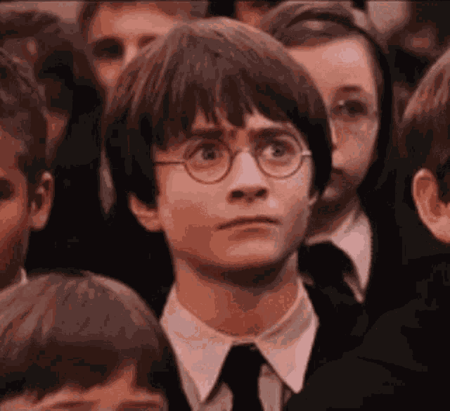 Harry Potter Wince GIF
