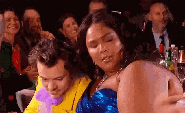 Harry Styles Lizzo GIF