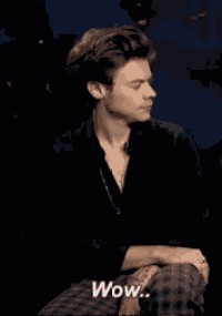 Harry Styles Wow GIF