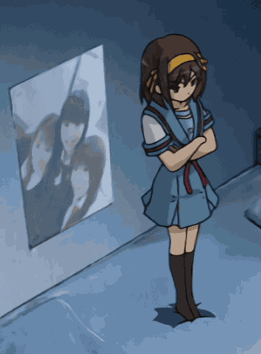 Haruhi Haruhi Suzumiya GIF