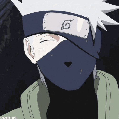 Hatake Kakashi Surprised GIF