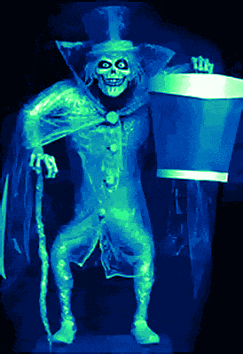 Hatbox Ghost Haunted Mansion GIF