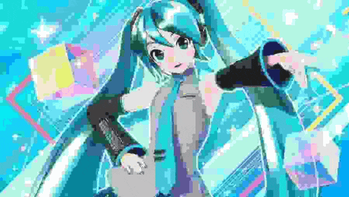 Hatsune Miku Hatsune Miku Fortnite GIF