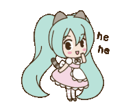 Hatsune Miku Miku Sticker