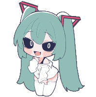 Hatsune Miku Vocaloid Sticker