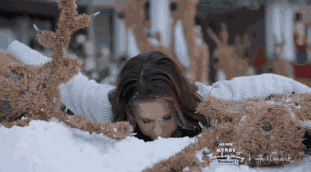 Haul Out The Holly Lacey Chabert GIF