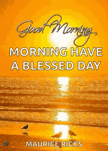Have A Blesses Day Beach GIF