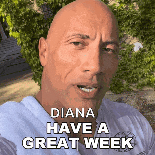 Have A Great Week Dwayne Johnson GIF