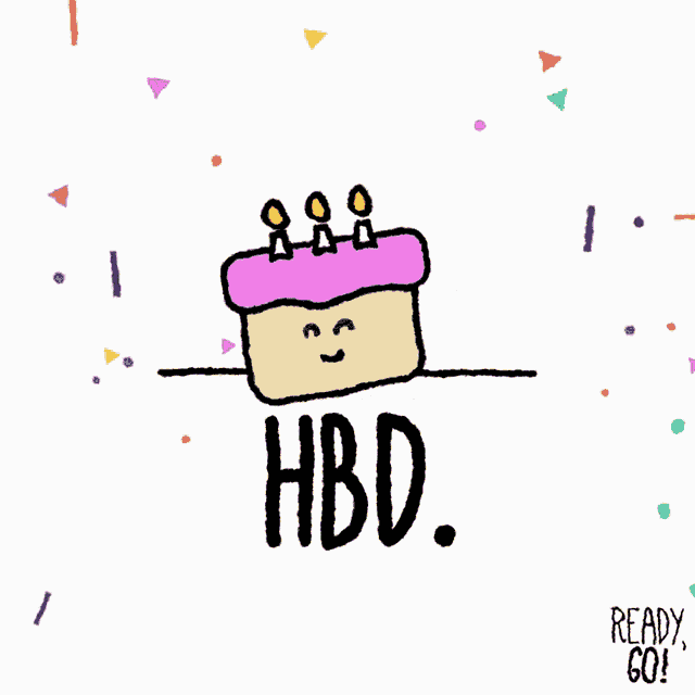 Hbd Happy Birthday GIF