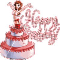 Hbd Happy Birthday Sticker