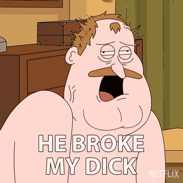 He Broke My Dick Chief Crawford GIF