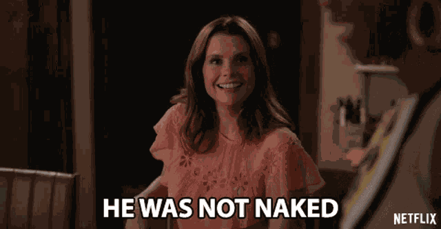 He Was Not Naked Joanna Garcia GIF