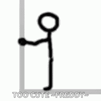 Head Bang Stick Figure GIF