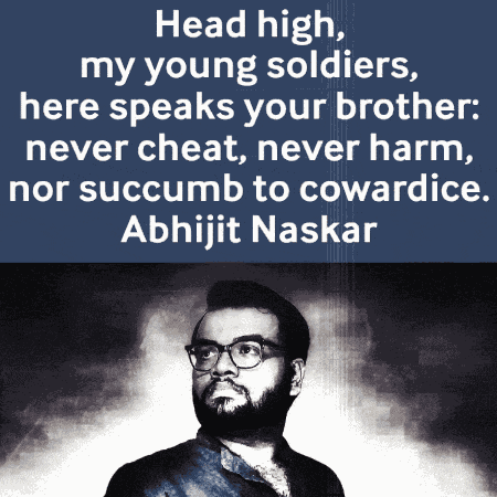 Head High My Young Soldiers GIF