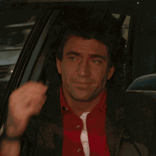 Head Scratch Martin Riggs GIF