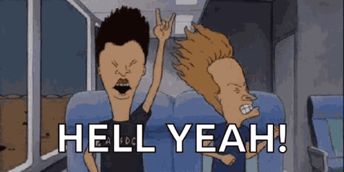 Headbanging Beavisandbutthead GIF