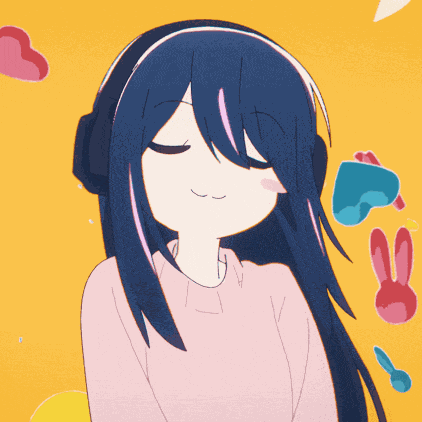 Headphones Listening To Music GIF