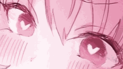 Heart Eyes Hearts GIF