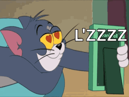 Heart Eyes Tom And Jerry GIF