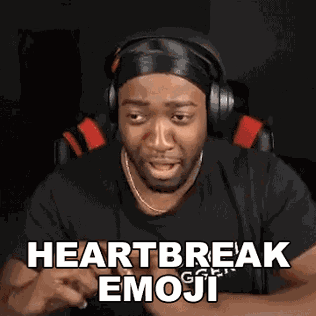 Heartbreak Emoji Jidon Adams GIF