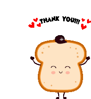 Hearty Hearty Bread Sticker