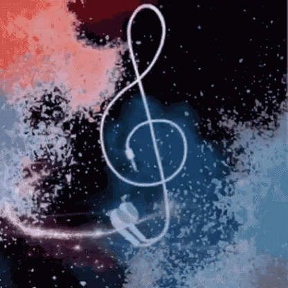 Heldenmusik Notenschlüssel GIF