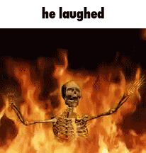 Hell Skeleton GIF