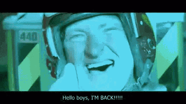 Hello Boys Im Back Happy Excited GIF