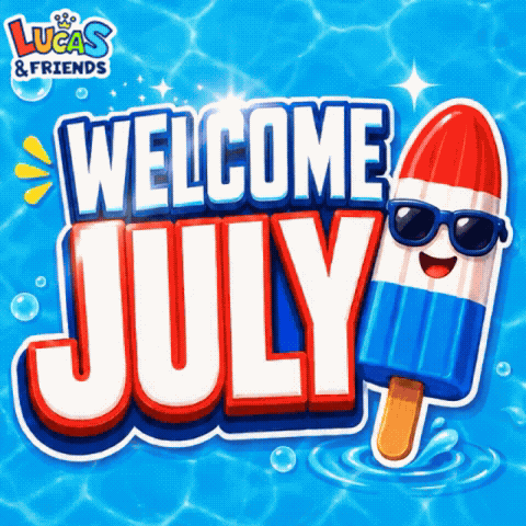 Hello July Welcome July GIF