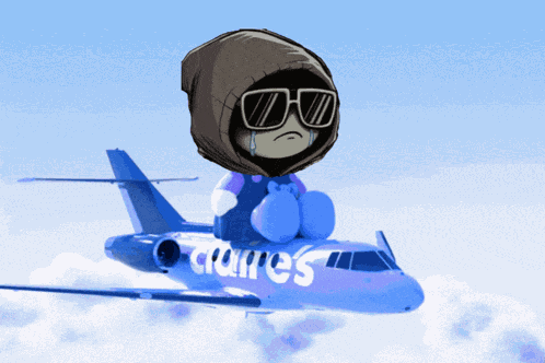 Hello Kitty Airplane GIF