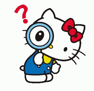 Hello Kitty Investigate GIF