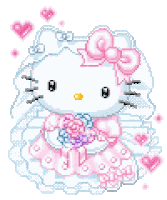 Hello Kitty Married Sticker