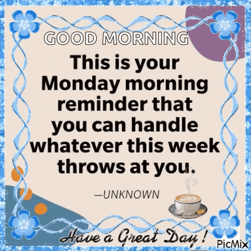 Hello Monday GIF