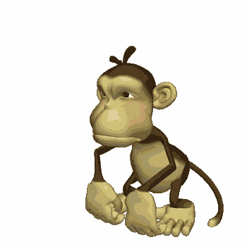 Hello Monkey GIF