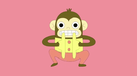 Hello Monkey GIF