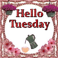 Hello Tuesday Sticker