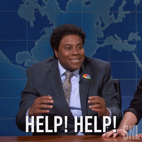Help Help Kenan Thompson GIF