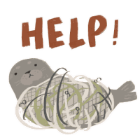 Help Seal Sticker