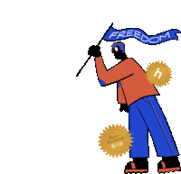 Here Congratulations Sticker