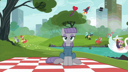 Hermana Mayor De Pinkie Pie Maud Pie GIF